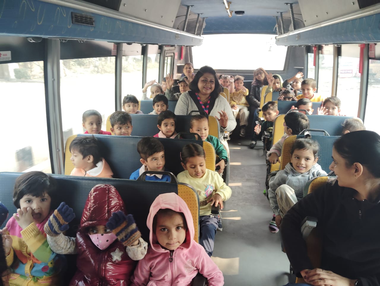 Teacher helping child study